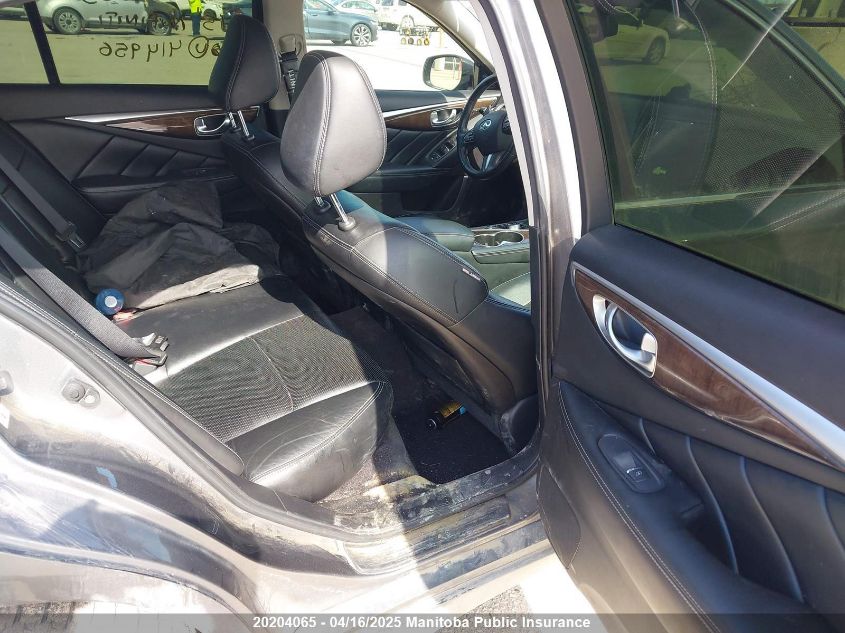 2015 Infiniti Q50 VIN: JN1BV7ARXFM414956 Lot: 20204065