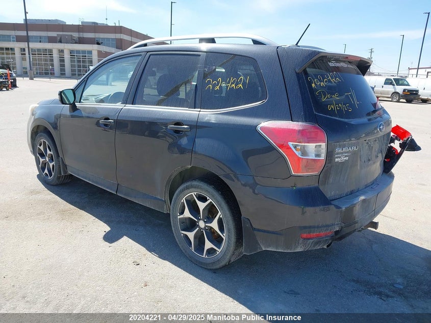 Vin: jf2sjhpc9eh469246, lot: 10214206, subaru forester 2.0xt 20143