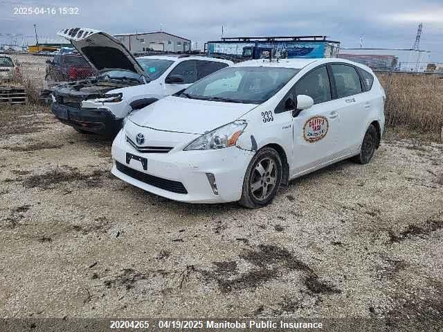 2014 Toyota Prius V VIN: JTDZN3EU3E3348483 Lot: 20204265