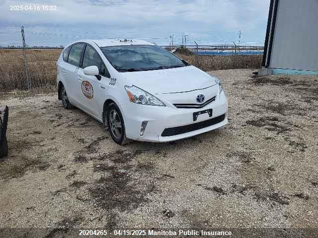 2014 Toyota Prius V VIN: JTDZN3EU3E3348483 Lot: 20204265