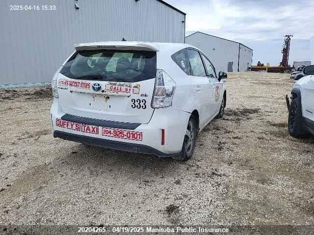 2014 Toyota Prius V VIN: JTDZN3EU3E3348483 Lot: 20204265
