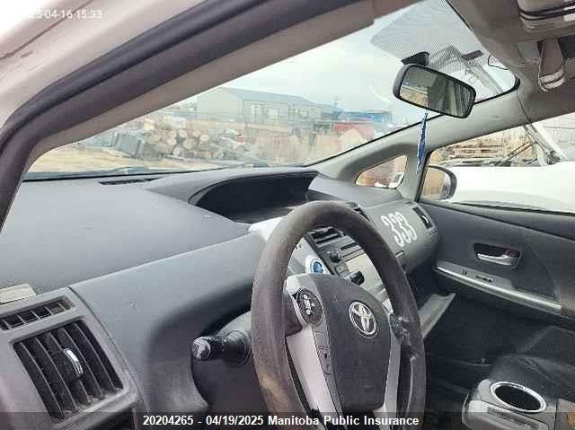 2014 Toyota Prius V VIN: JTDZN3EU3E3348483 Lot: 20204265