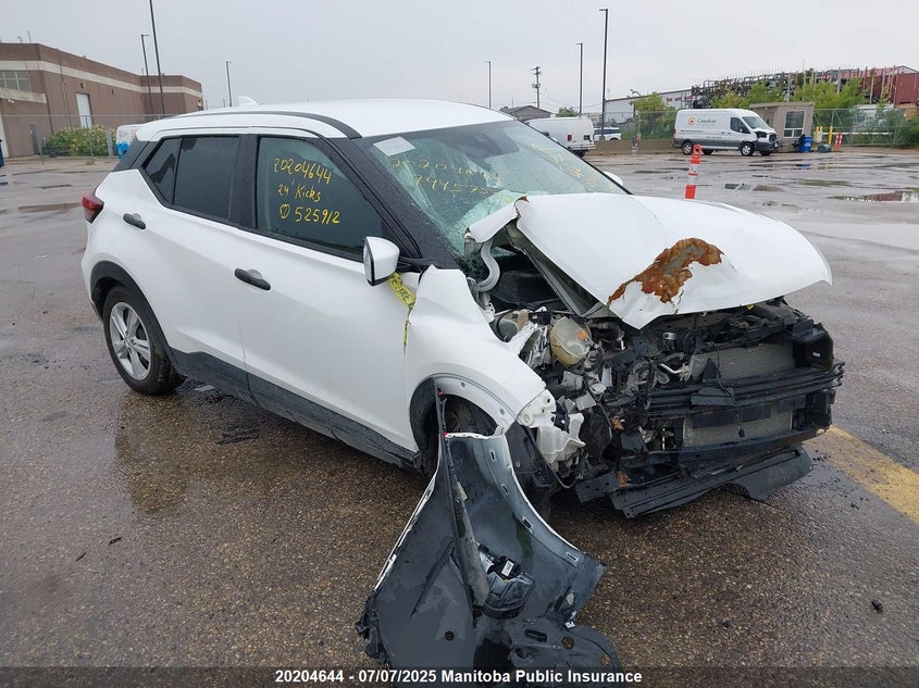 3N1CP5BV1RL525912 2024 Nissan Kicks S auction photo 1