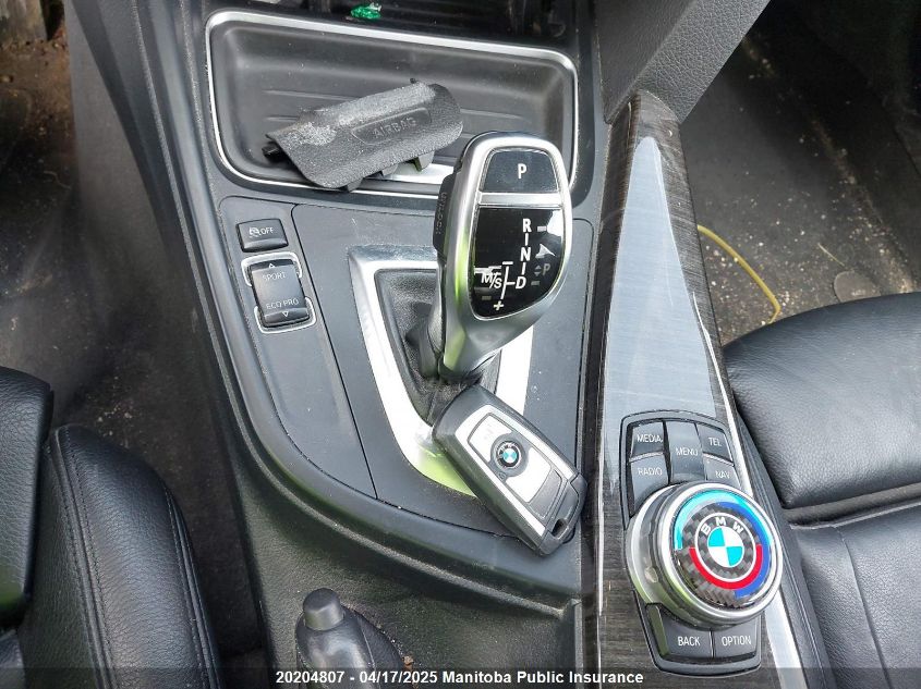 2014 BMW 328I xDrive VIN: WBA3B3C52EJ982211 Lot: 20204807