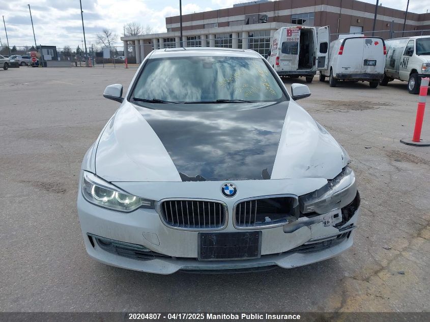 2014 BMW 328I xDrive VIN: WBA3B3C52EJ982211 Lot: 20204807