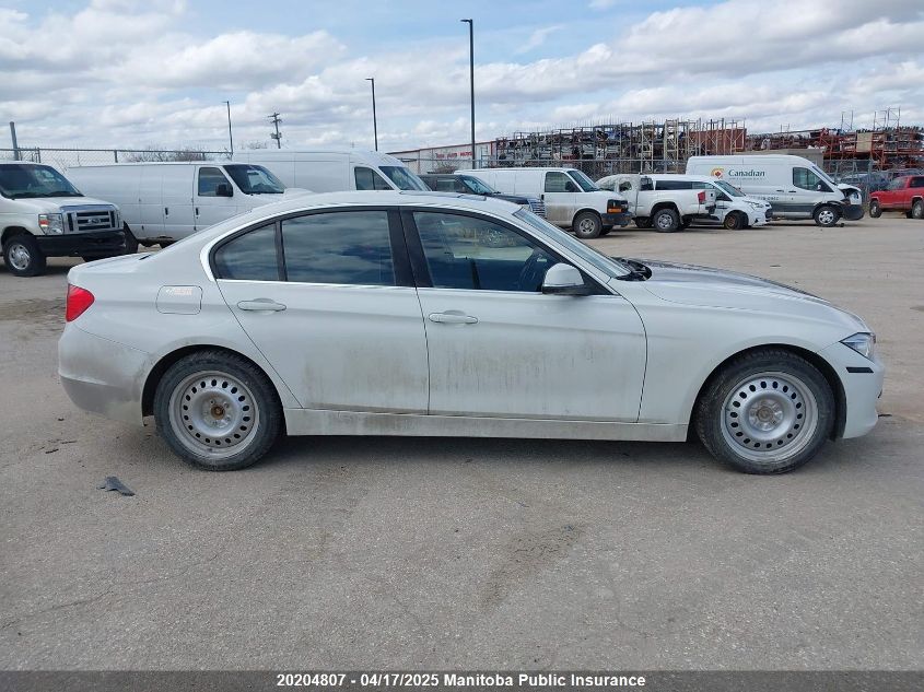2014 BMW 328I xDrive VIN: WBA3B3C52EJ982211 Lot: 20204807