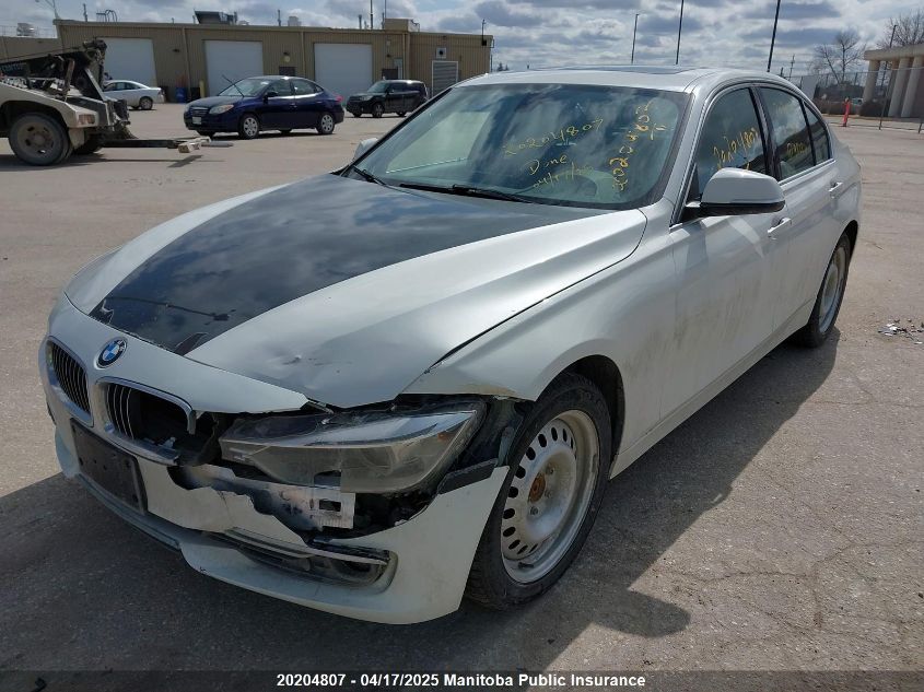 2014 BMW 328I xDrive VIN: WBA3B3C52EJ982211 Lot: 20204807