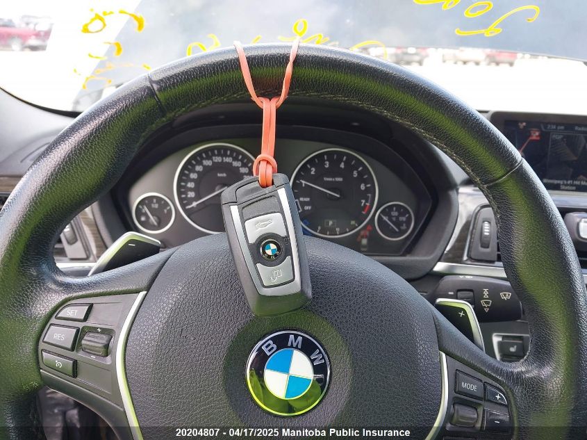 2014 BMW 328I xDrive VIN: WBA3B3C52EJ982211 Lot: 20204807