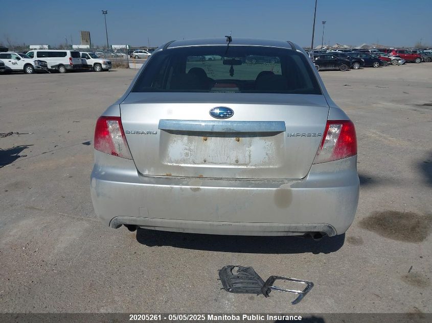 2009 Subaru Impreza 2.5I VIN: JF1GE61639G514568 Lot: 20205261