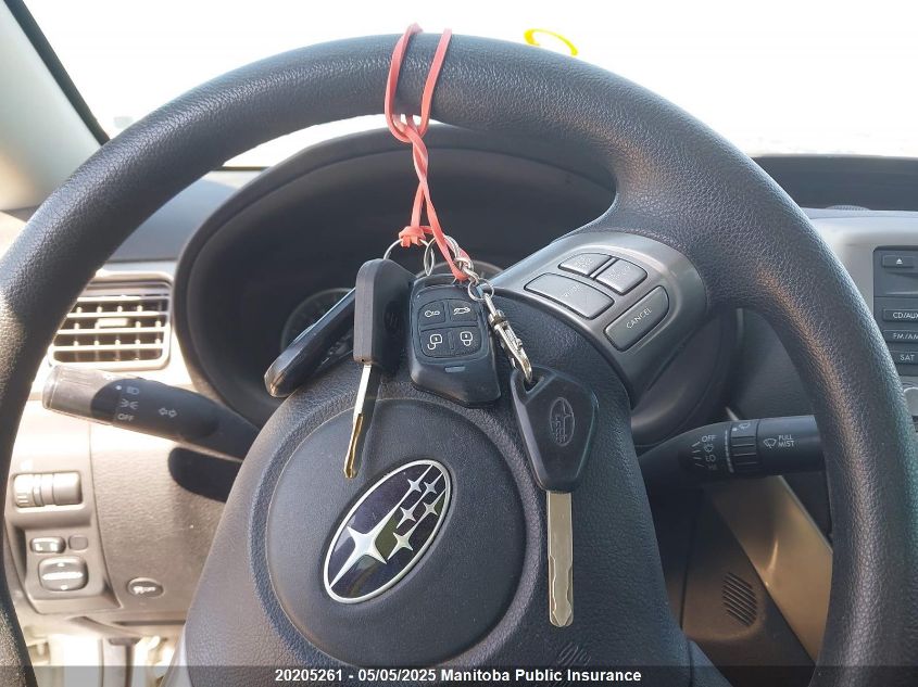 2009 Subaru Impreza 2.5I VIN: JF1GE61639G514568 Lot: 20205261