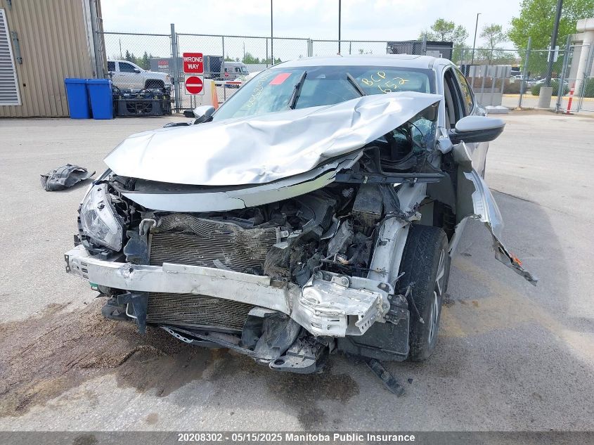 2018 Honda Civic Ex VIN: 2HGFC2F82JH027208 Lot: 20208302