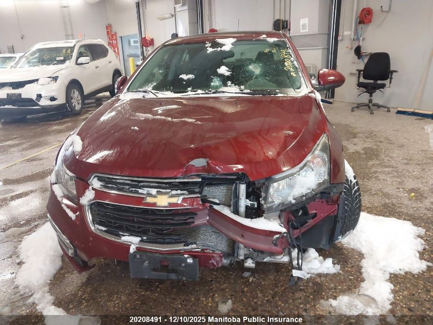 2015 Chevrolet Cruze Lt Turbo VIN: 1G1PC5SB2F7299632 Lot: 20208491