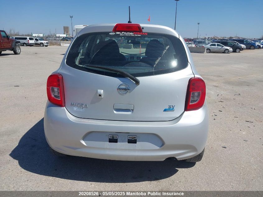 2015 Nissan Micra Sv VIN: 3N1CK3CP3FL225447 Lot: 20208526