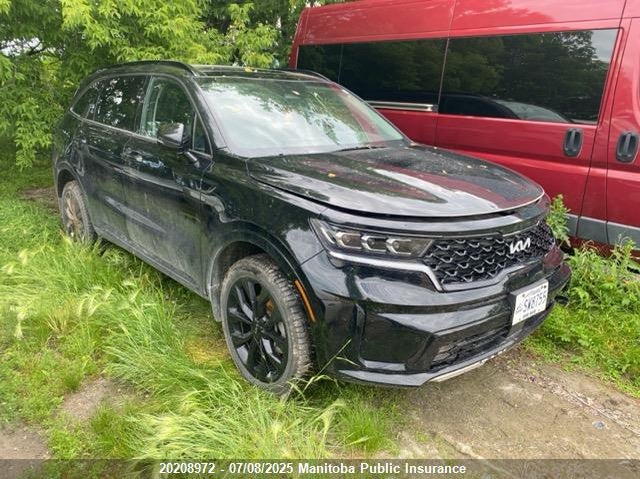 5XYRHDLF5NG147892 2022 Kia Sorento Ex+ Turbo auction photo 1
