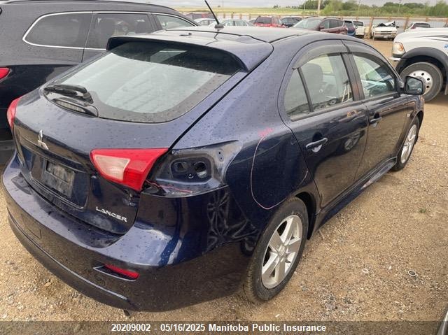 Vin: ja32x2hu8du600284, lot: 10218987, mitsubishi lancer sportback es 20134