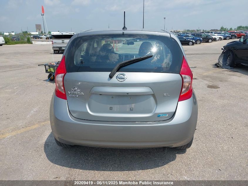 2014 Nissan Versa Note Sl VIN: 3N1CE2CP3EL367748 Lot: 20209419