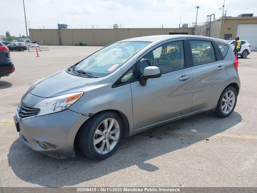 2014 Nissan Versa Note Sl VIN: 3N1CE2CP3EL367748 Lot: 20209419