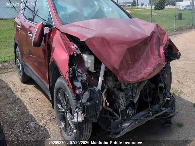 2013 Hyundai Santa Fe VIN: 5XYZUDLB5DG111840 Lot: 20209830