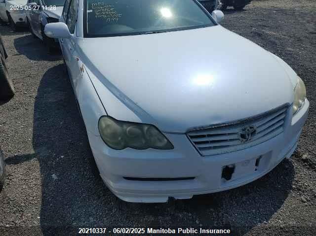 2007 Toyota Mark X VIN: GRX1203048666 Lot: 20210337