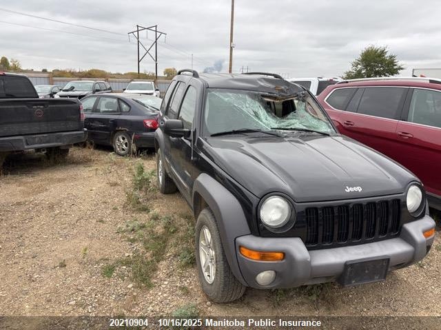 1J4GL48K34W155948 2004 Jeep Liberty Sport auction photo 1