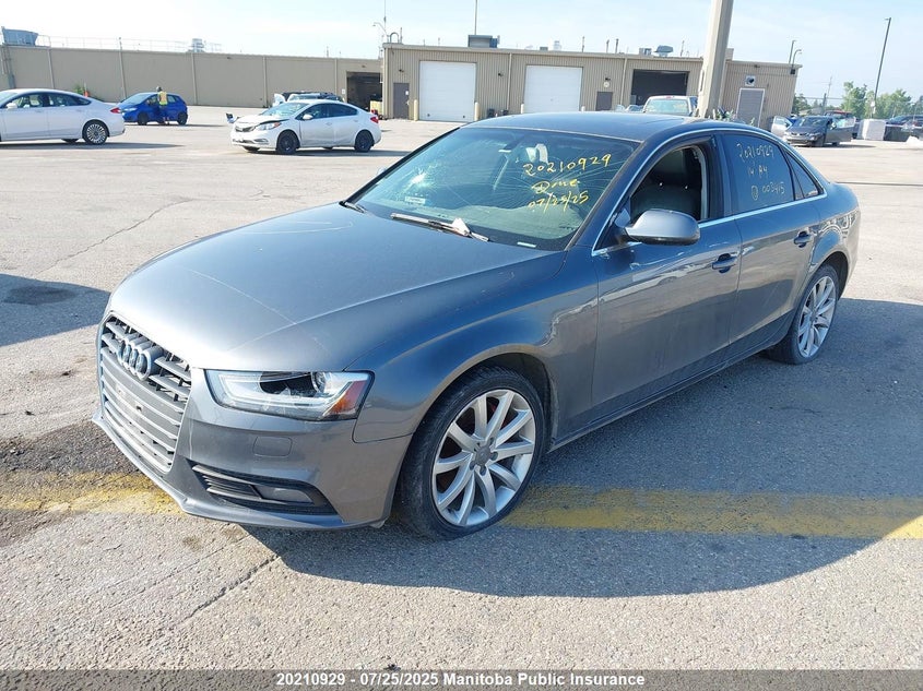 2014 Audi A4 2.0T Quattro VIN: WAUBFCFL7EN003415 Lot: 20210929
