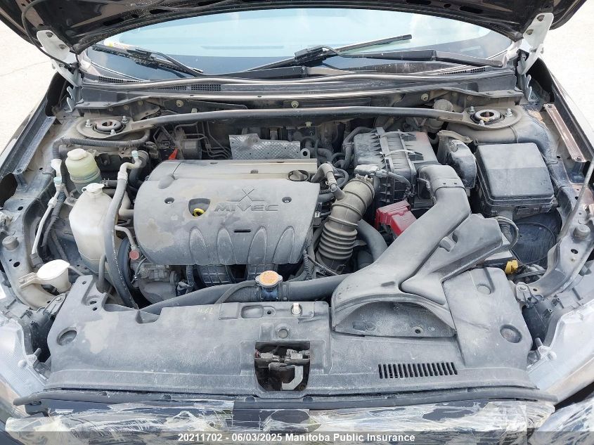 2010 Mitsubishi Lancer Gts VIN: JA32U8FW9AU602606 Lot: 20211702