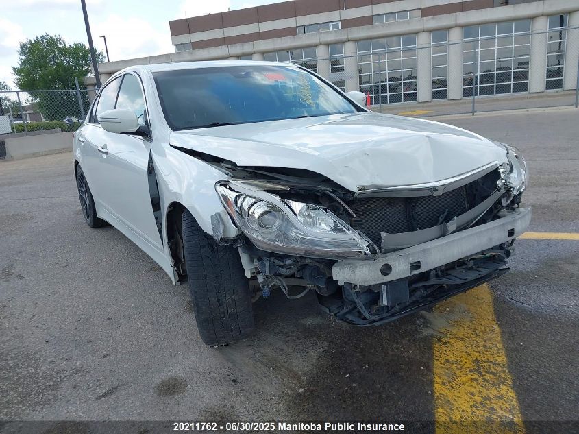 2012 Hyundai Genesis V6 VIN: KMHGC4DD7CU195307 Lot: 20211762