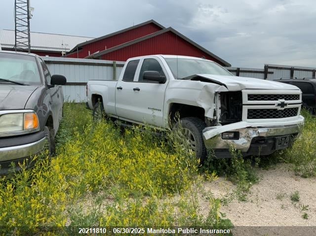 1GCVKREC9EZ339897 2014 Chevrolet Silverado 1500 Lt Double Cab auction photo 1