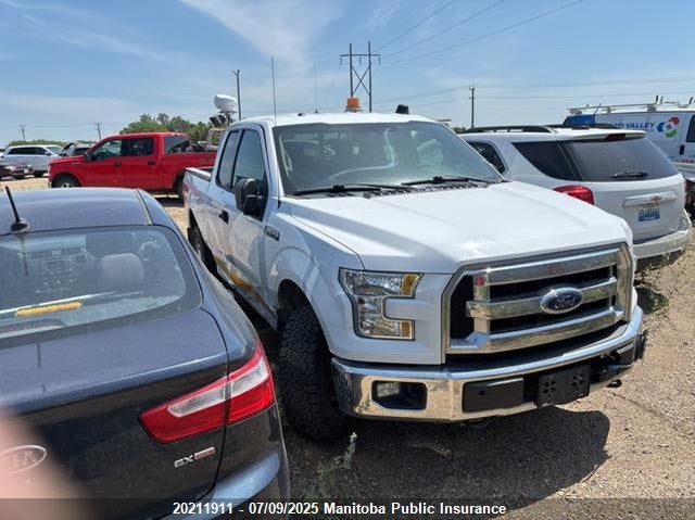 1FTEX1E83FKE11704 2015 Ford F150 Xlt Supercab auction photo 1
