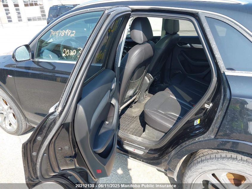 2018 Audi Q3 VIN: WA1GCCFS3JR010349 Lot: 20212138