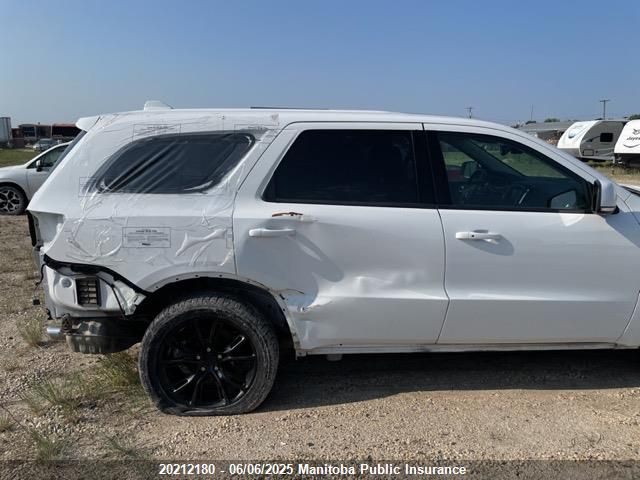 2017 Dodge Durango Gt VIN: 1C4RDJDG9HC737121 Lot: 20212180