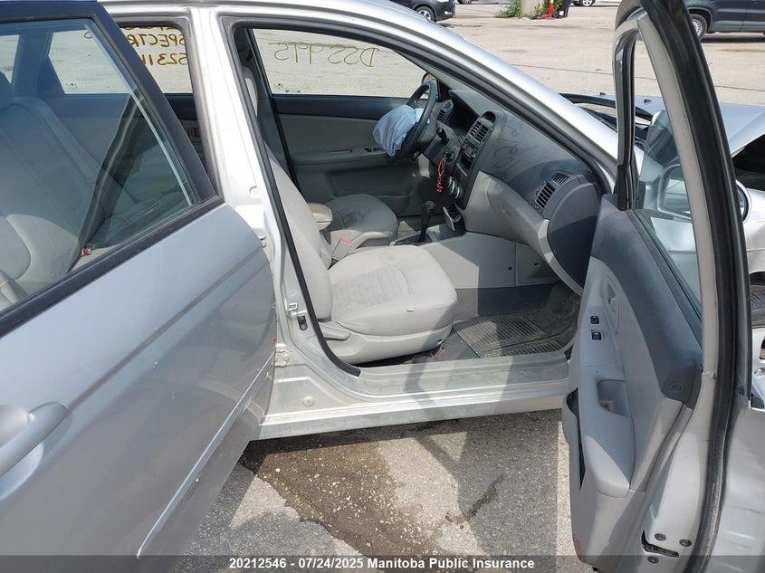 2008 Kia Spectra 5 Lx VIN: KNAFE161785523111 Lot: 20212546