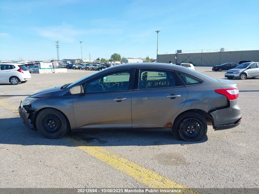 2013 Ford Focus Se VIN: 1FADP3F21DL316623 Lot: 20212694