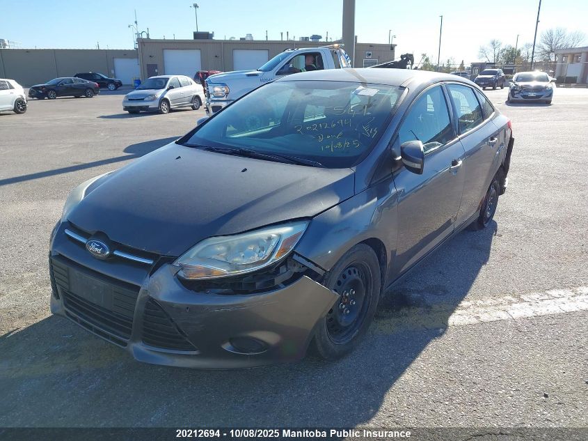 2013 Ford Focus Se VIN: 1FADP3F21DL316623 Lot: 20212694
