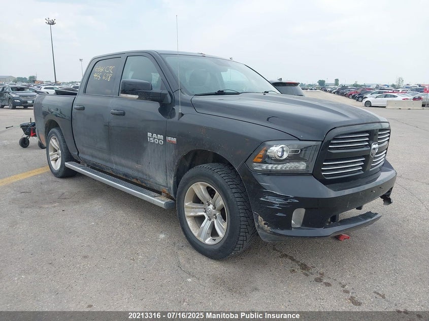1C6RR7MTXES390148 2014 Dodge Ram 1500 Sport Crew Cab auction photo 1