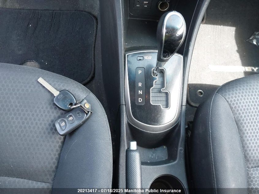 2015 Hyundai Accent Gls VIN: KMHCU5AE1FU232189 Lot: 20213417