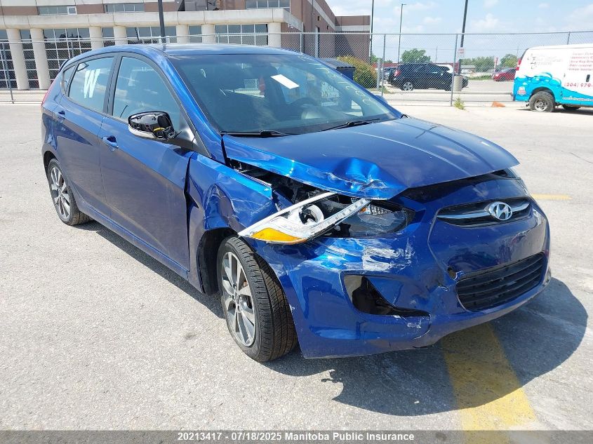 2015 Hyundai Accent Gls VIN: KMHCU5AE1FU232189 Lot: 20213417