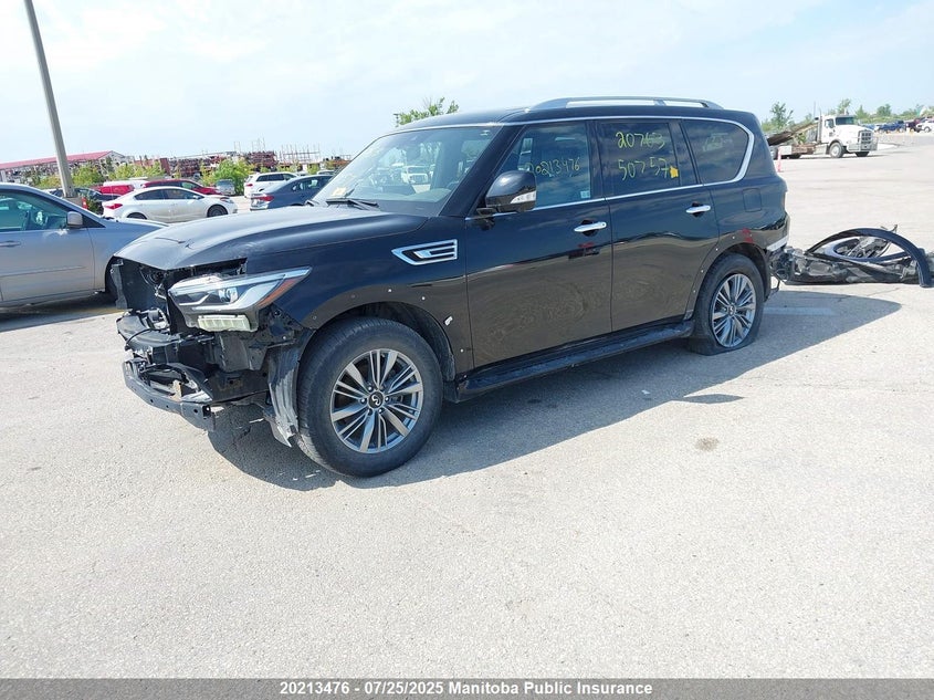 2022 Infiniti Qx80 Luxe VIN: JN8AZ2AE4N9292212 Lot: 20213476
