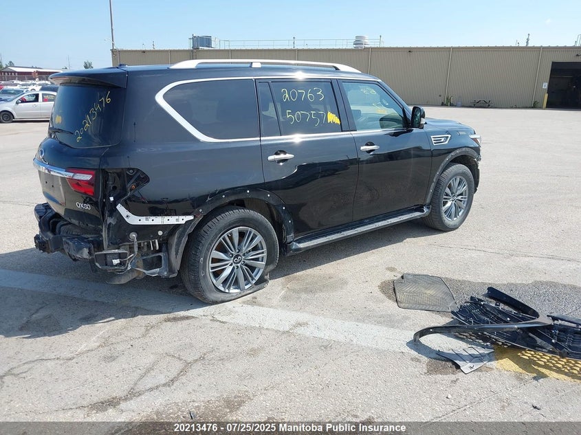 2022 Infiniti Qx80 Luxe VIN: JN8AZ2AE4N9292212 Lot: 20213476