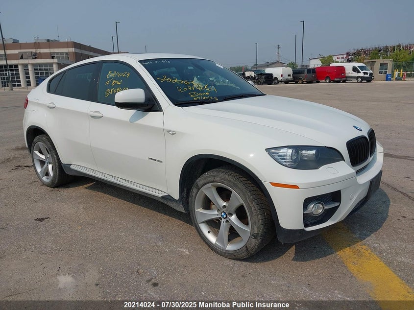 2012 BMW X6 35I VIN: 5UXFG2C59CLX09469 Lot: 20214024