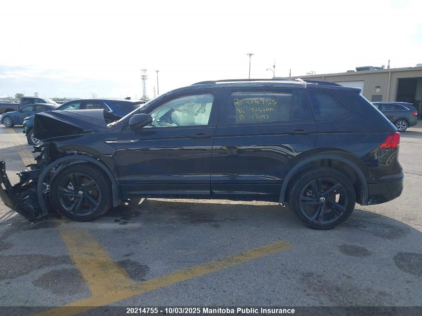 2024 Volkswagen Tiguan Comfort R-Line 2.0 Tsi VIN: 3VV8B7AX0RM162093 Lot: 20214755
