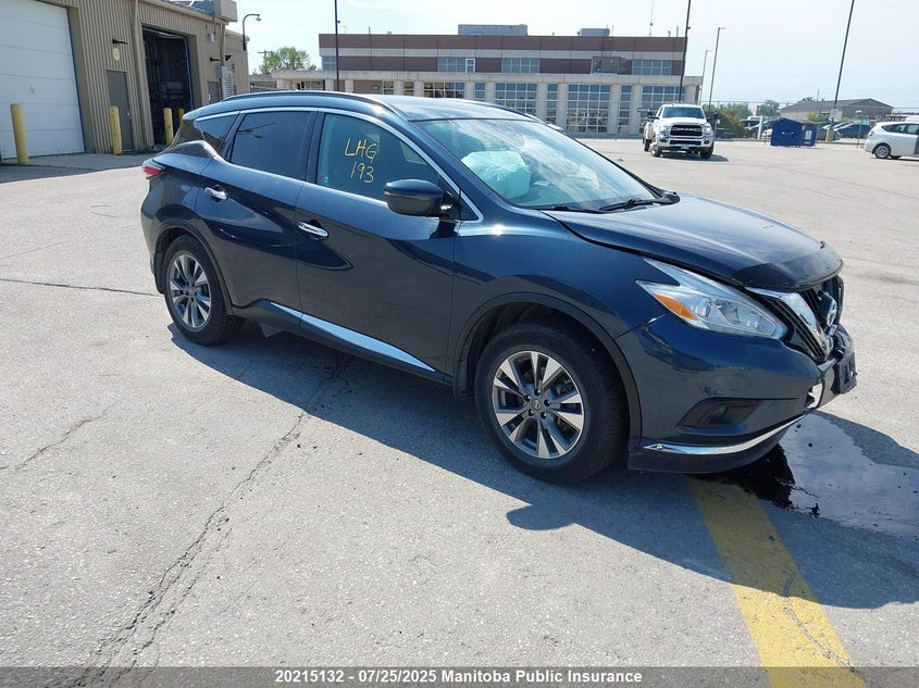 2017 Nissan Murano Sv VIN: 5N1AZ2MH4HN118293 Lot: 20215132