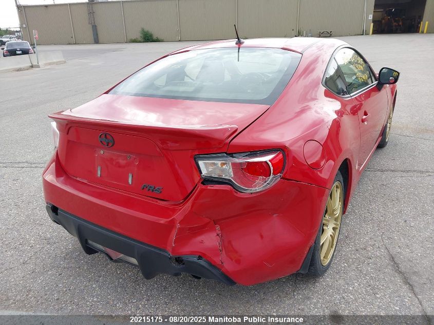 2013 Scion Fr-S VIN: JF1ZNAA19D2724470 Lot: 20215175