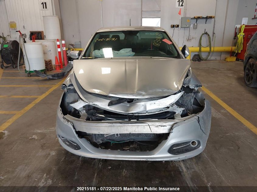 2013 Dodge Dart Sxt VIN: 1C3CDFBA5DD301179 Lot: 20215181