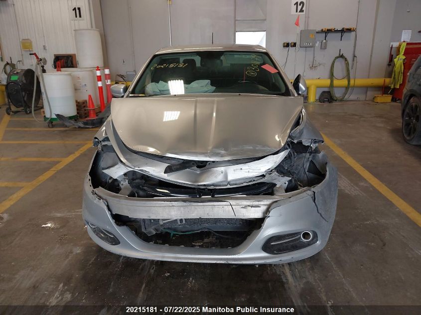 2013 Dodge Dart Sxt VIN: 1C3CDFBA5DD301179 Lot: 20215181