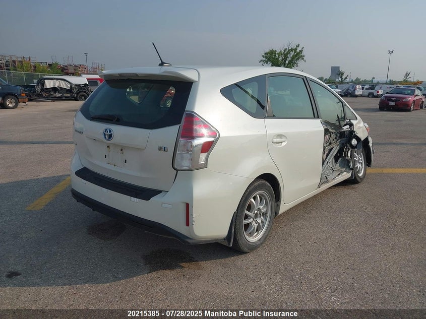 2016 Toyota Prius V VIN: JTDZN3EU7GJ052459 Lot: 20215385