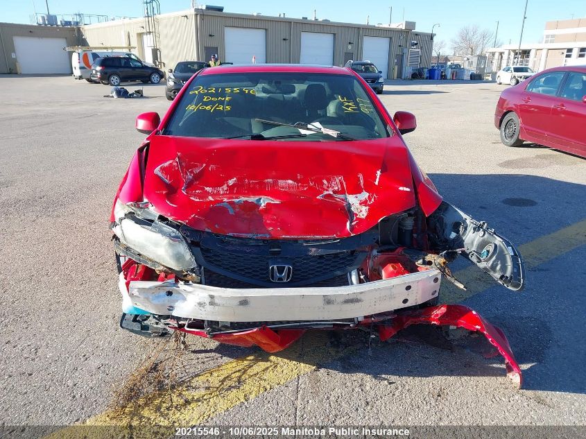 2013 Honda Civic Si Si VIN: 2HGFG4A55DH101397 Lot: 20215546