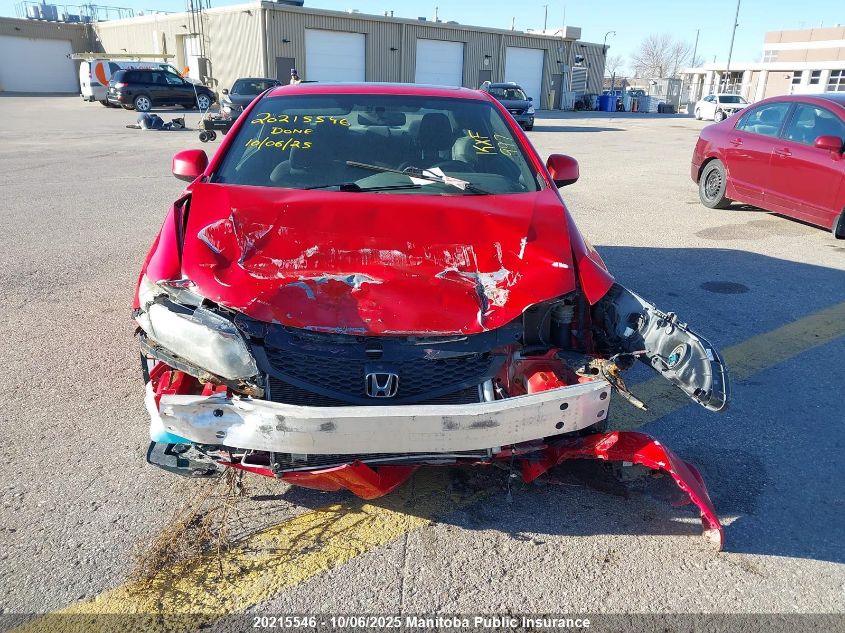 2013 Honda Civic Si Si VIN: 2HGFG4A55DH101397 Lot: 20215546