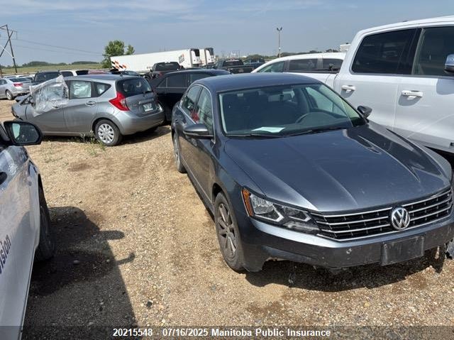 1VWAS7A3XGC051351 2016 Volkswagen Passat 1.8 Tsi auction photo 1