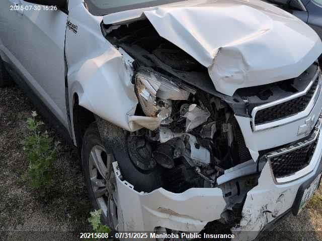 2013 Chevrolet Equinox Ls VIN: 2GNALBEK1D6352977 Lot: 20215608